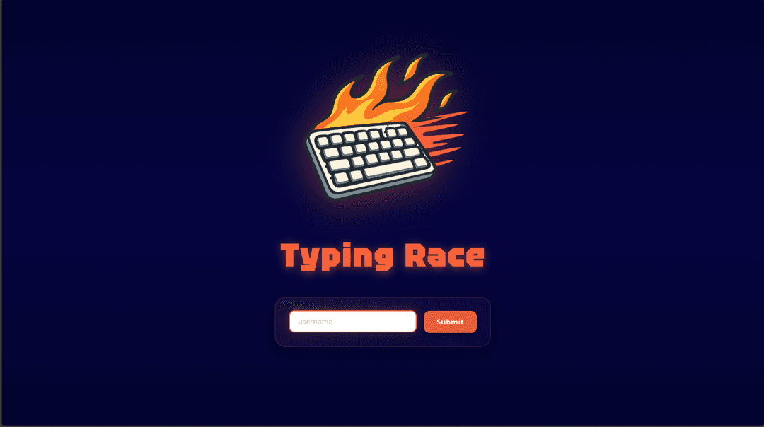 typing race project image